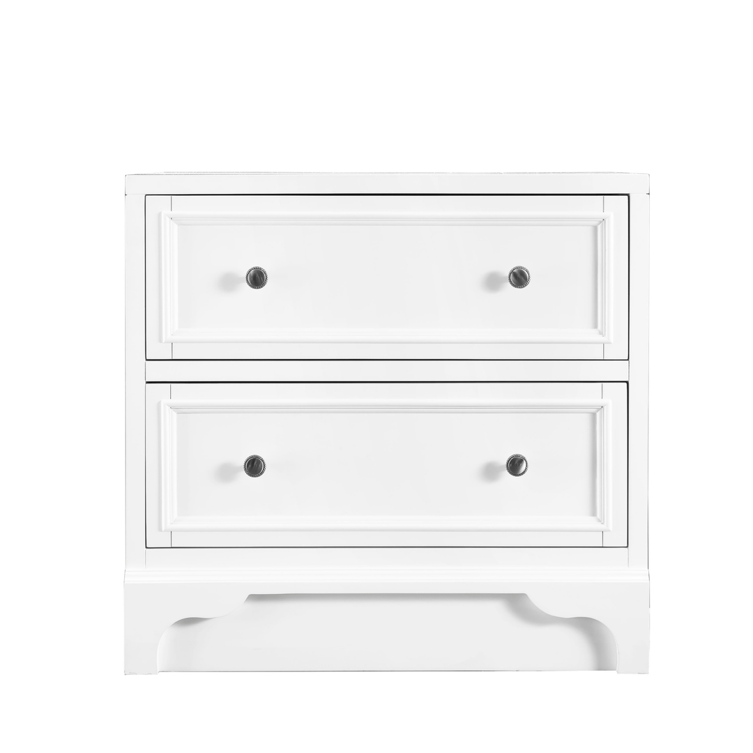 De Soto 26" Drawer Unit, Bright White