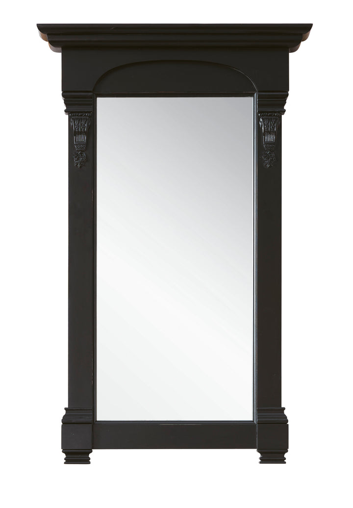 Brookfield 26" Mirror, Antique Black