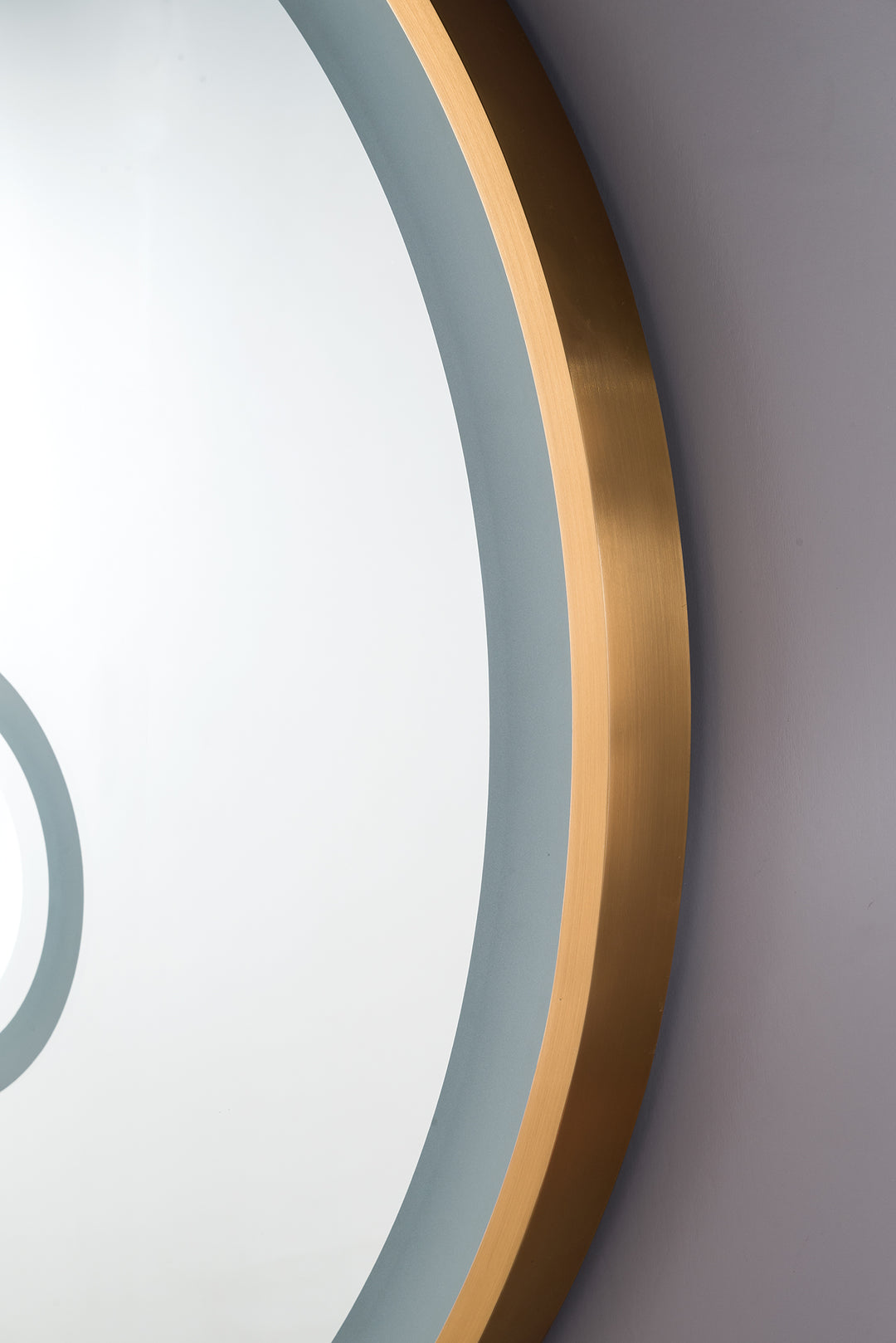 Radiance 36" Mirror, Brushed Gold