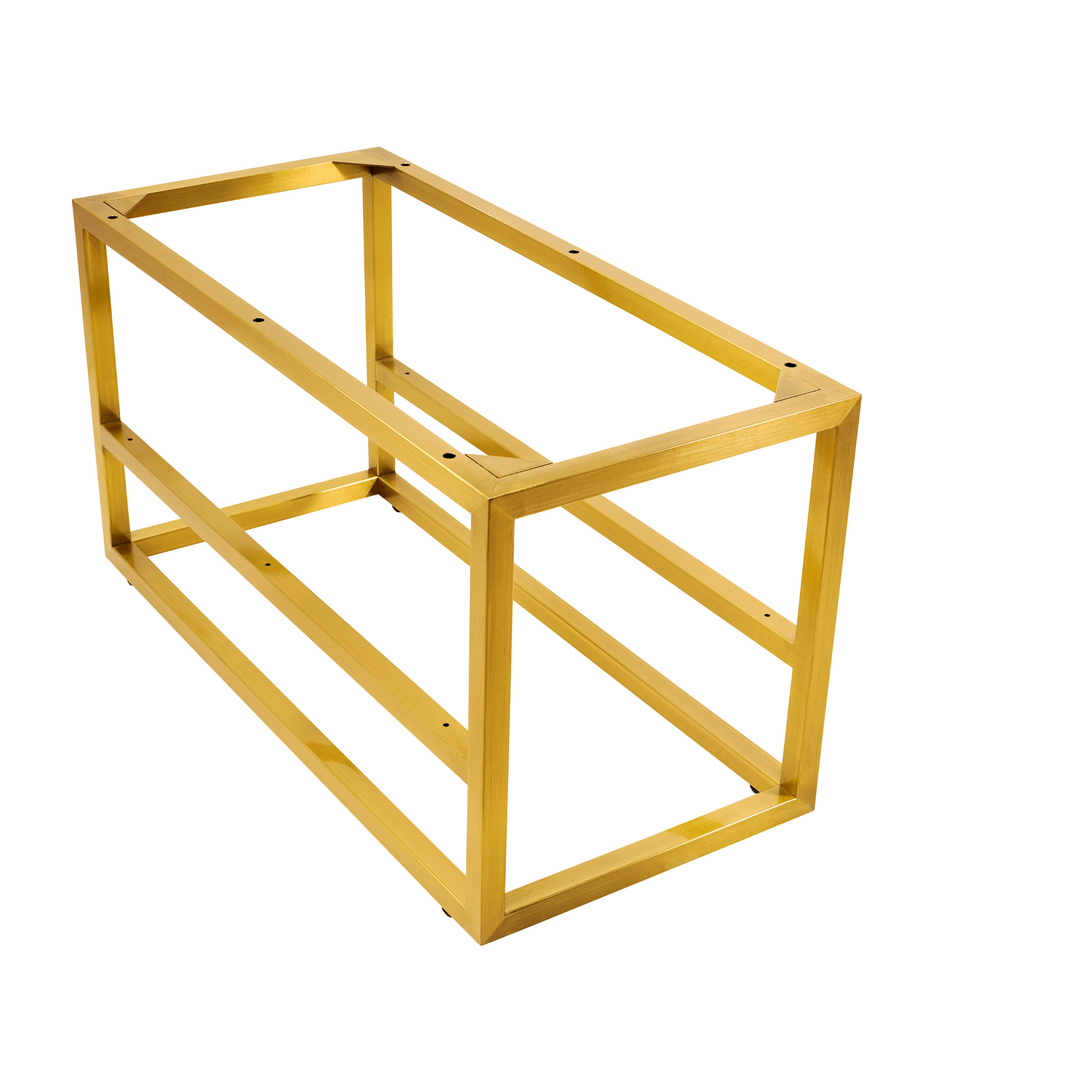 Columbia 31.5" Stainless Steel Base, Radiant Gold