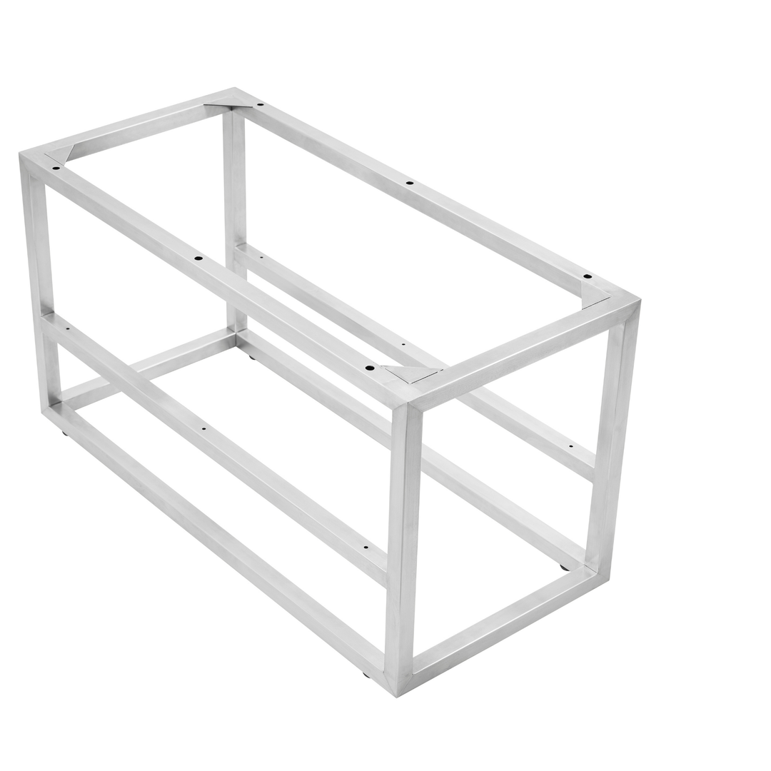 Columbia 31.5" Stainless Steel Base, Brushed Nickel