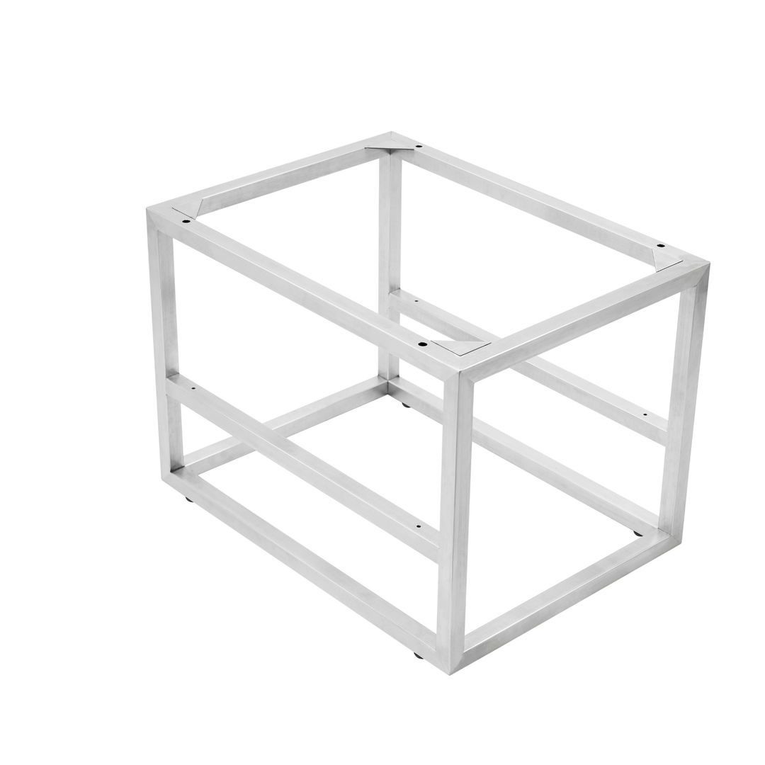 Columbia 24" Stainless Steel Base, Brushed Nickel