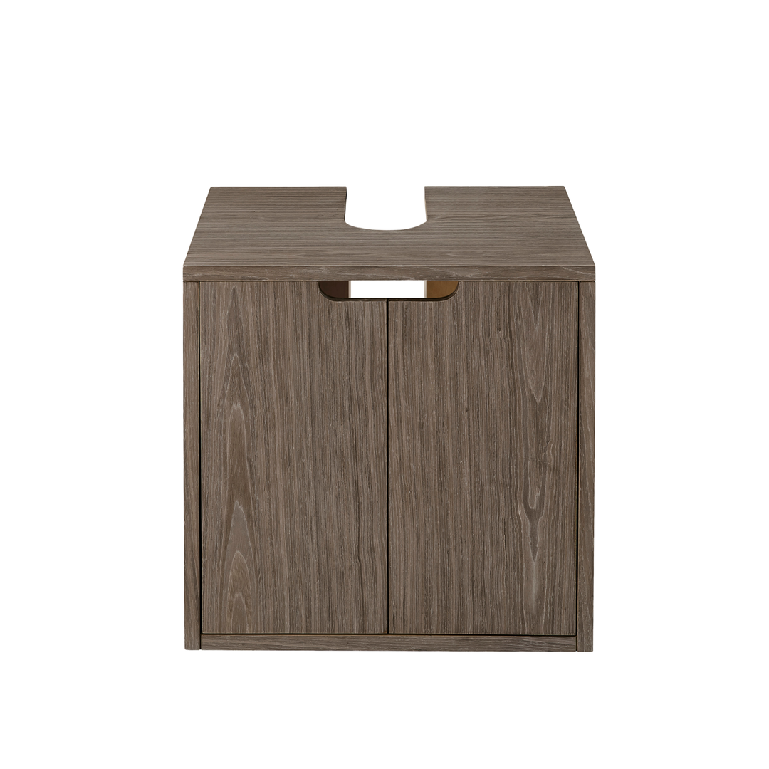 Boston 19" Storage Cabinet, Ash Gray