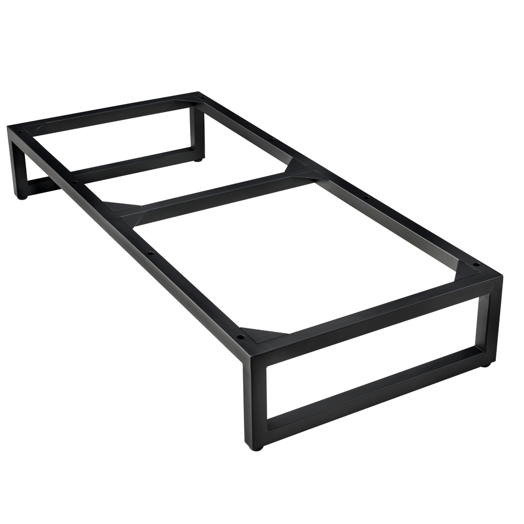 Alicante' 39.5" Stainless Steel Base, Matte Black