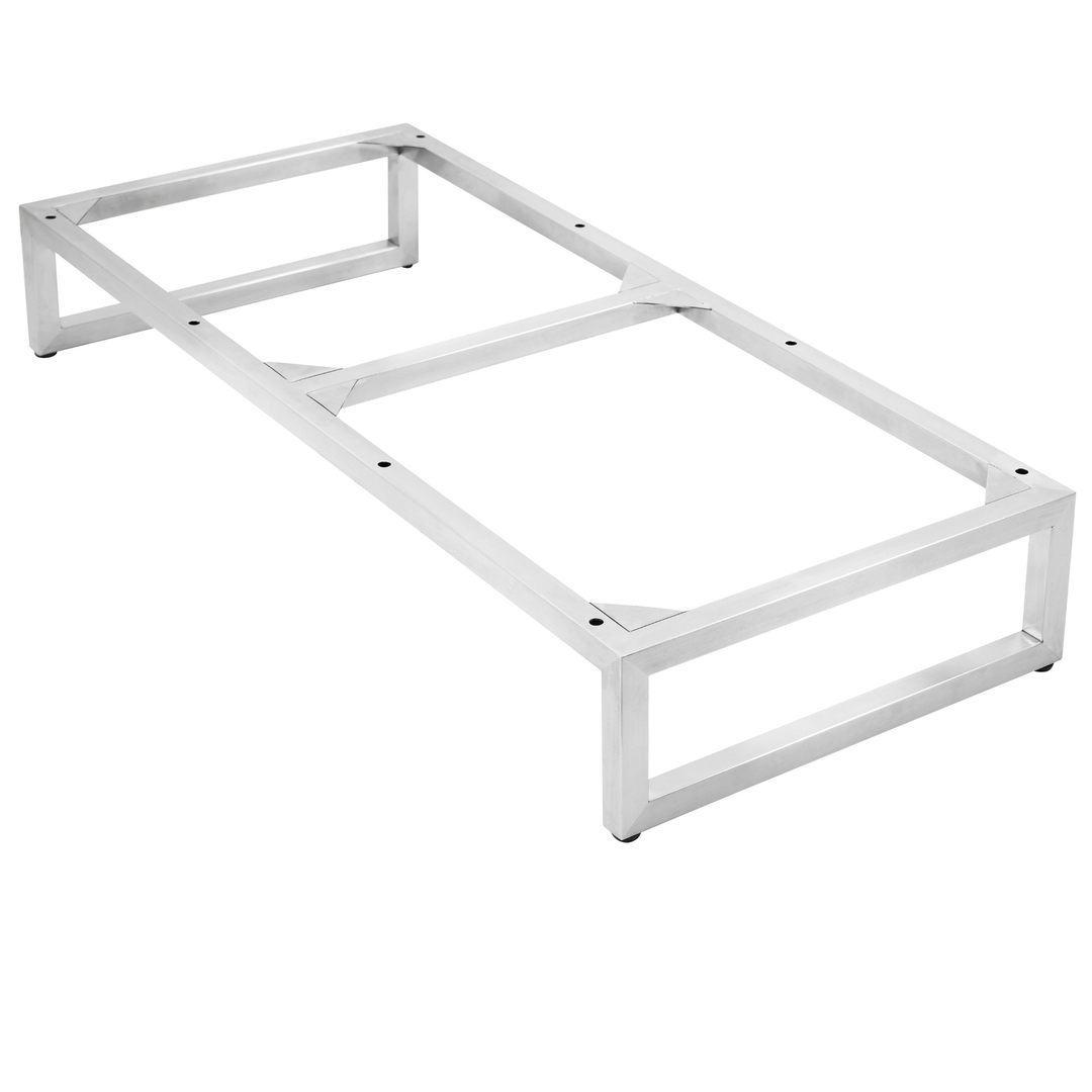 Alicante' 39.5" Stainless Steel Base, Brushed Nickel