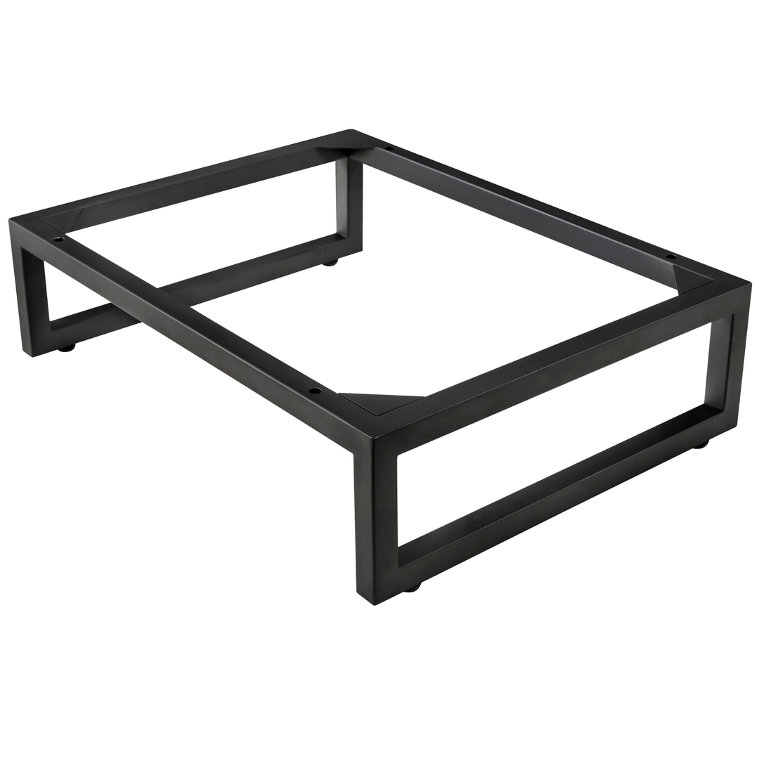 Alicante' 24" Stainless Steel Base, Matte Black