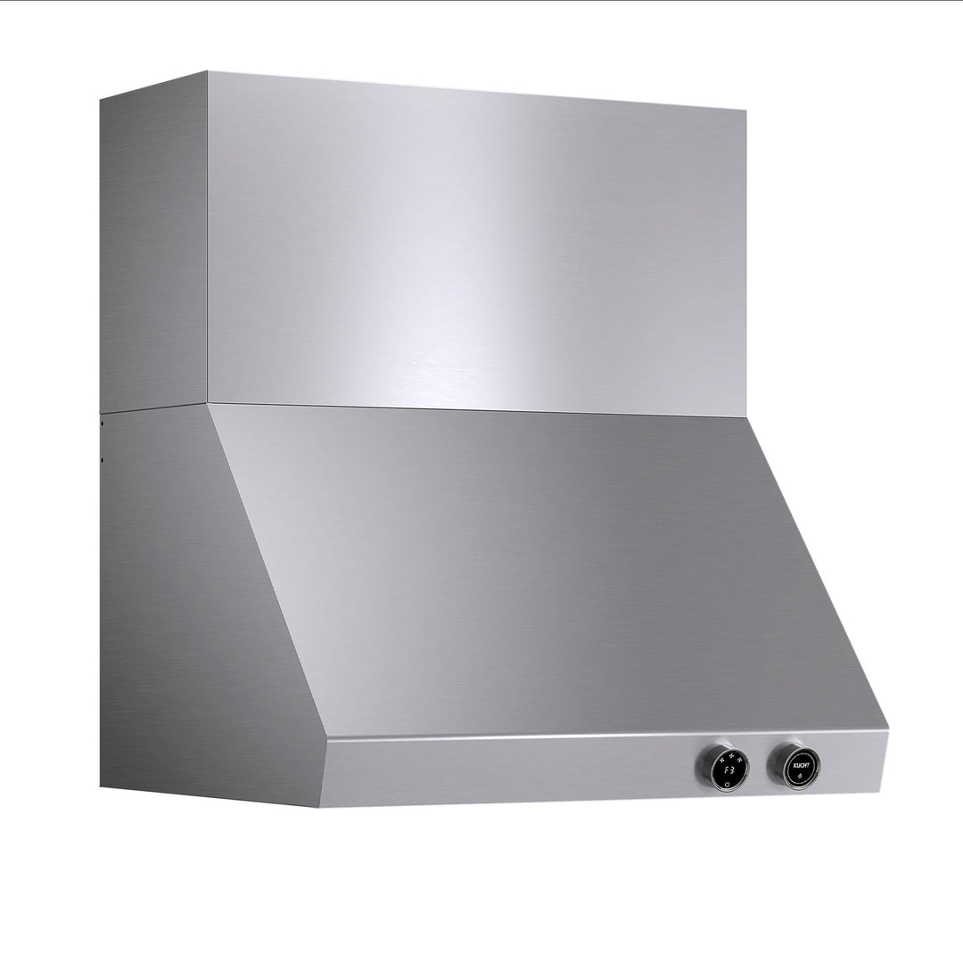 30 in. 900 CFM Ducted Wall Mount Range Hood in Stainless Steel with Digital Controls
