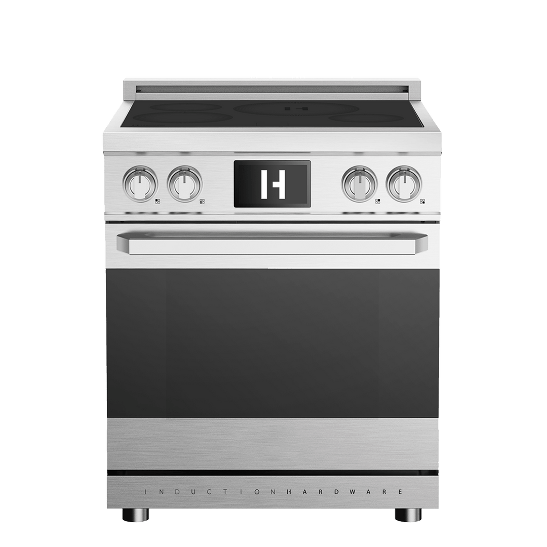 30″ Professional Induction Range – Stainless Steel
