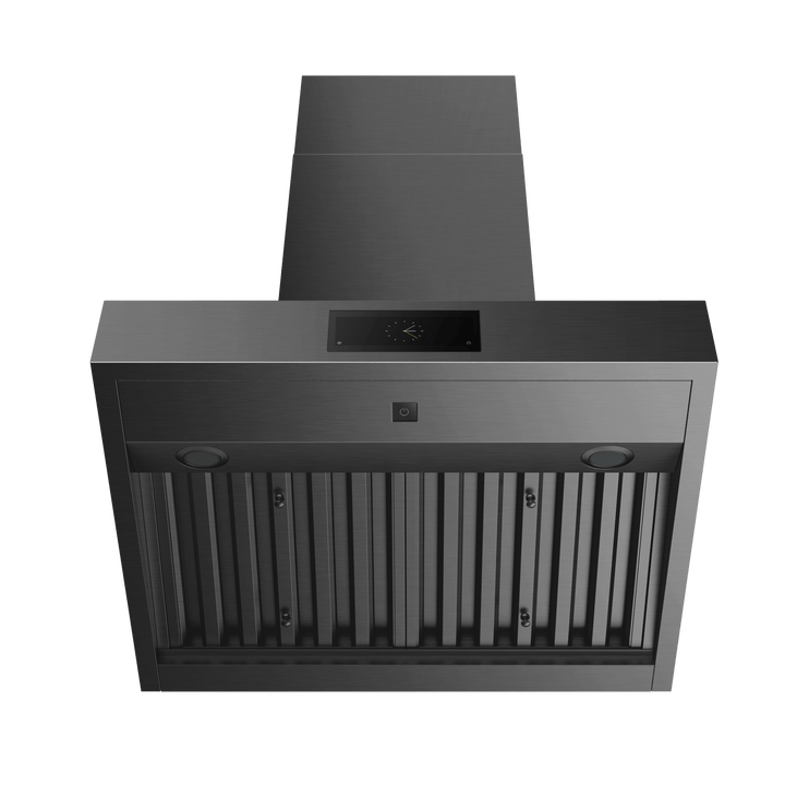 30″ Professional Range Hood – Black Stainless