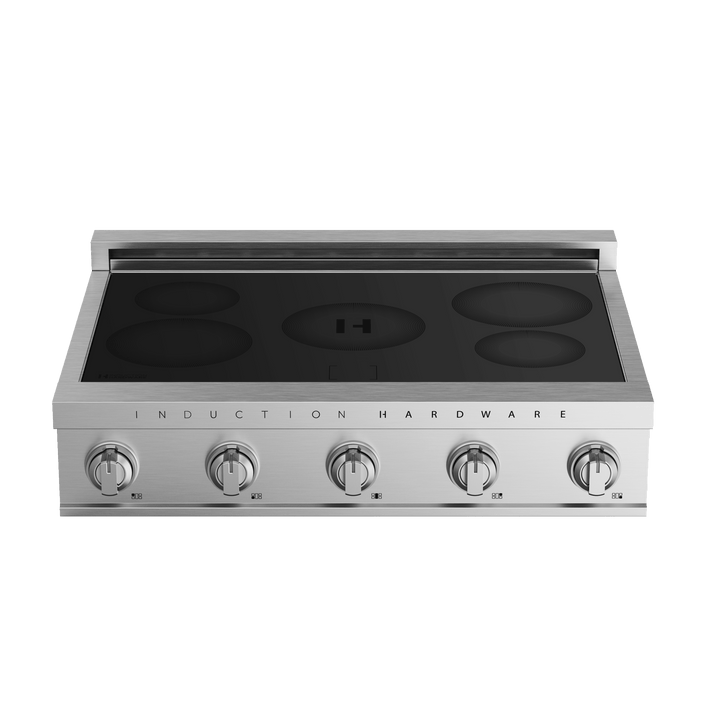 36″ Induction Cooktop – Stainless Steel