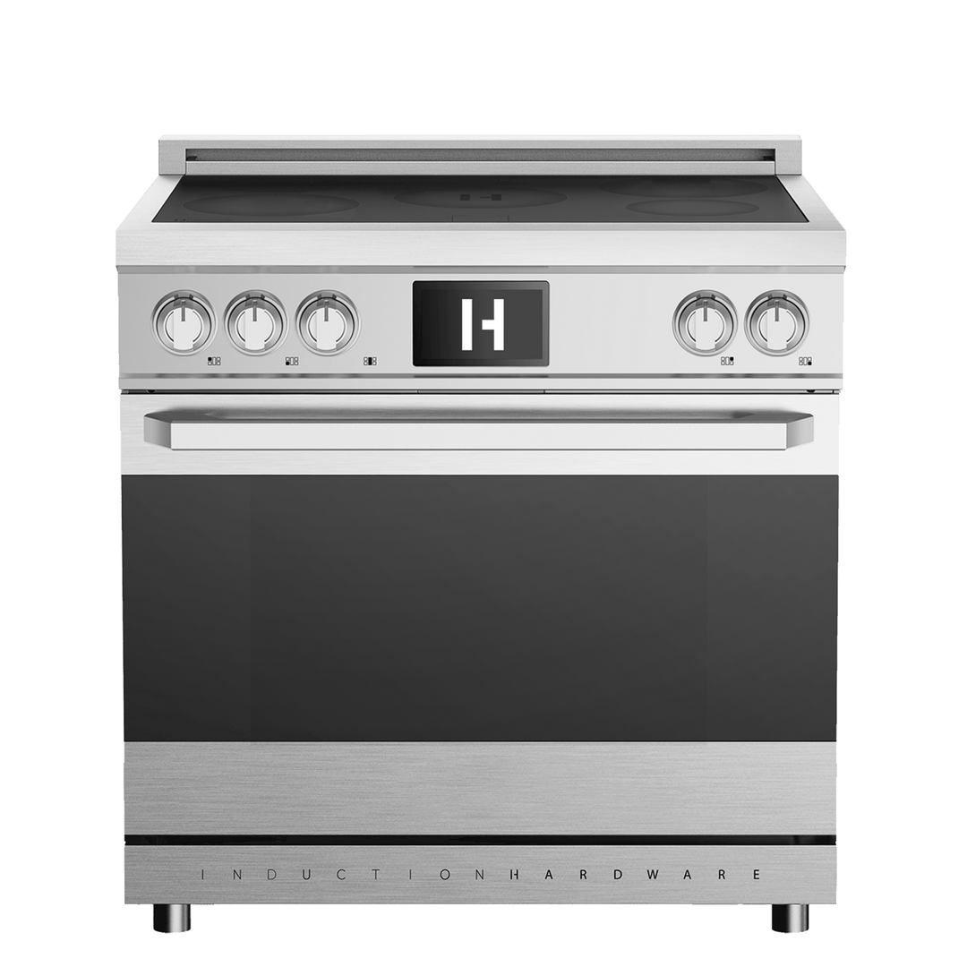 36″ Professional Induction Range – Stainless Steel