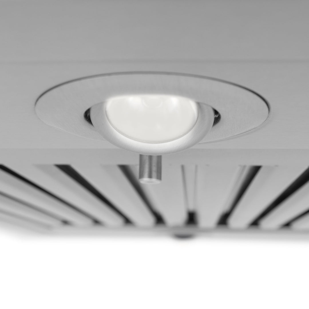 36" ZLINE CrownSoundâ„¢Ducted Vent Island Mount Range Hood in Stainless Steel with Built-in Bluetooth Speakers (GL2iCRN-BT-36)