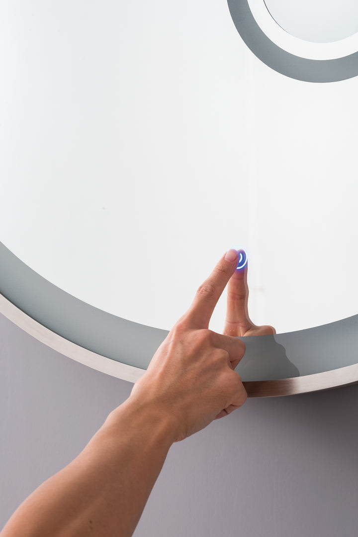 Radiance 36" Mirror, Brushed Nickel