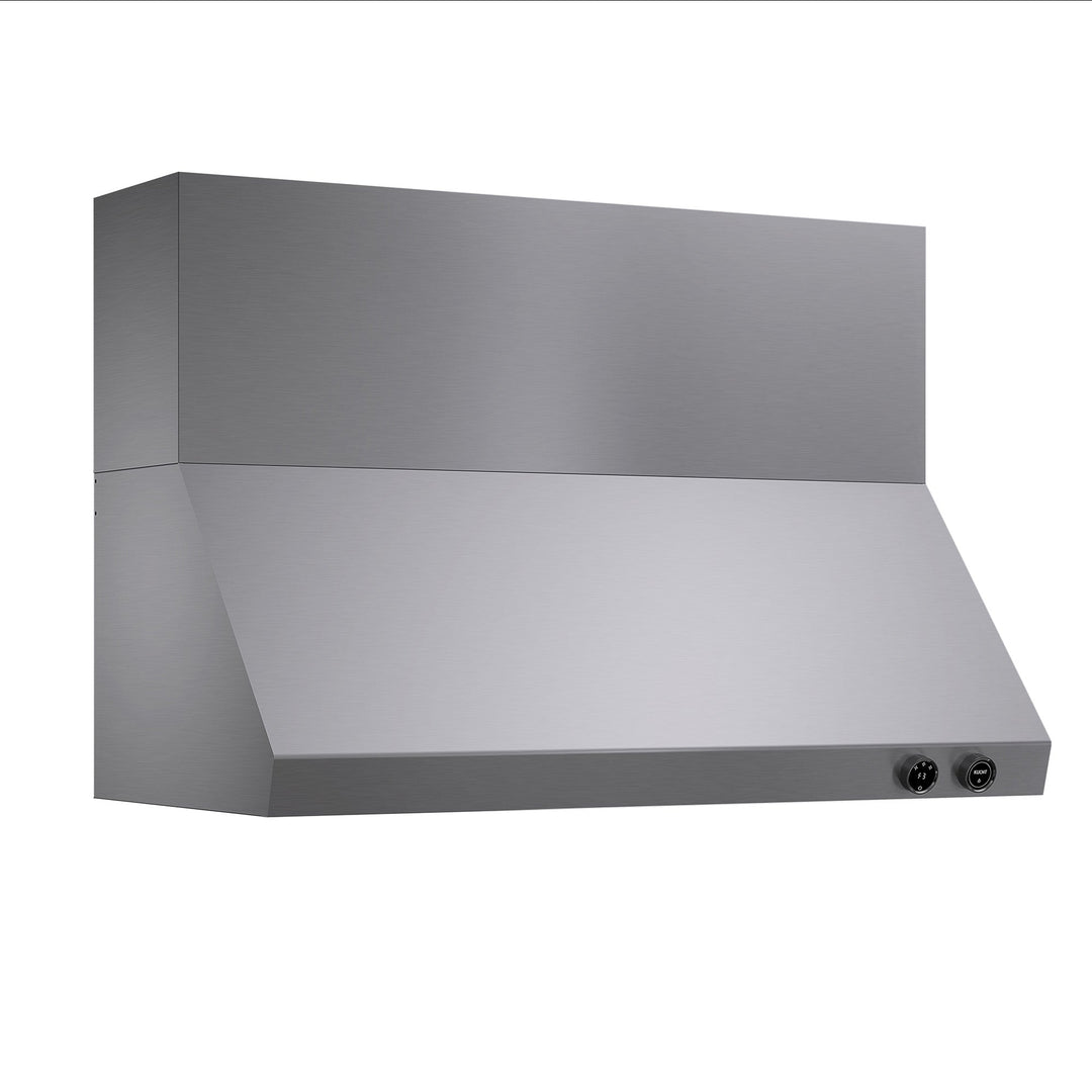 48 in. 900 CFM Ducted Wall Mount Range Hood in Stainless Steel with Digital Controls