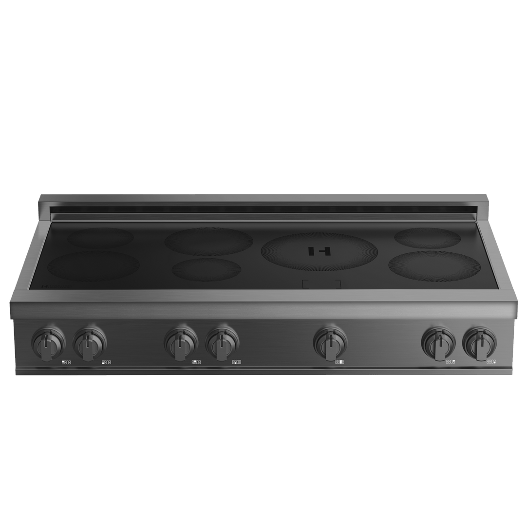 48″ Induction Cooktop – Black Stainless