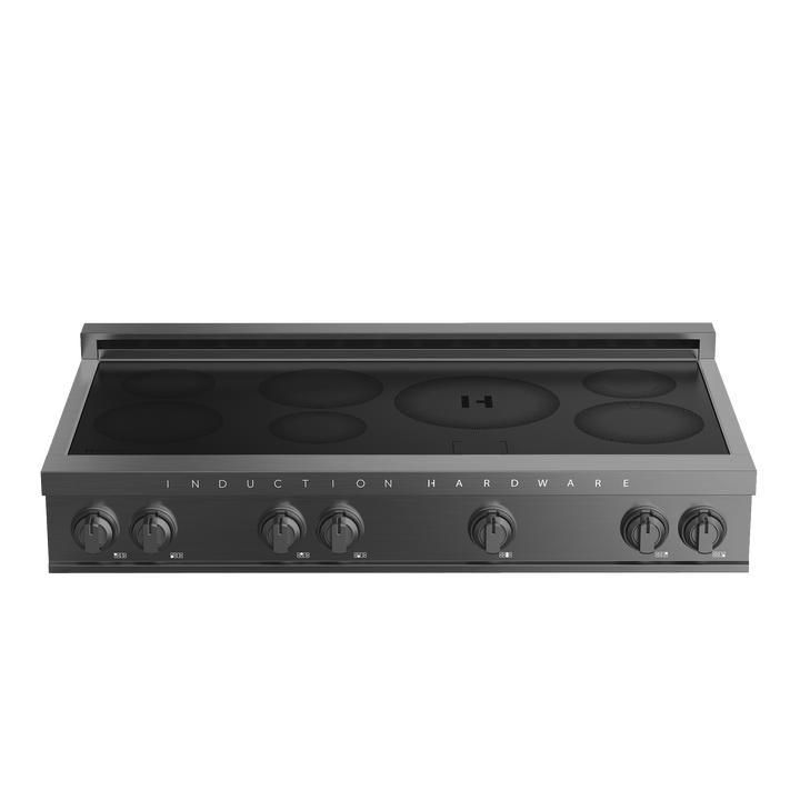 48″ Induction Cooktop – Black Stainless