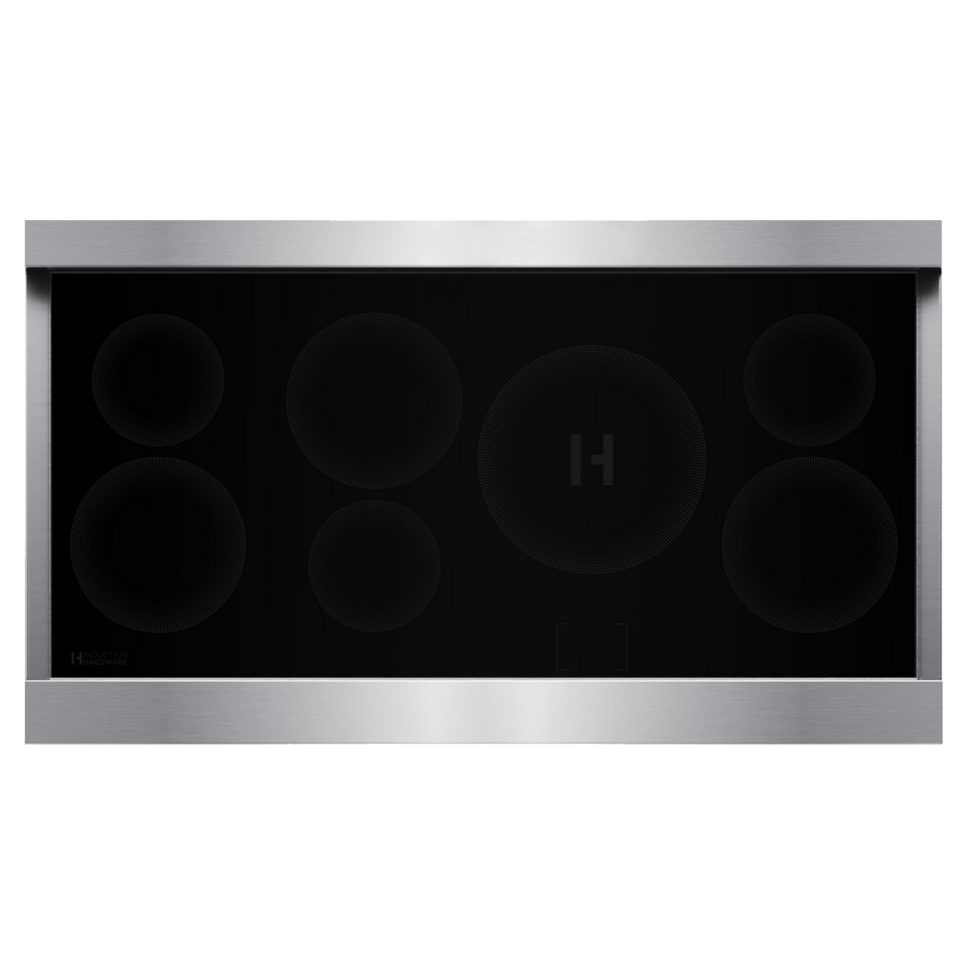48″ Induction Cooktop – Stainless Steel