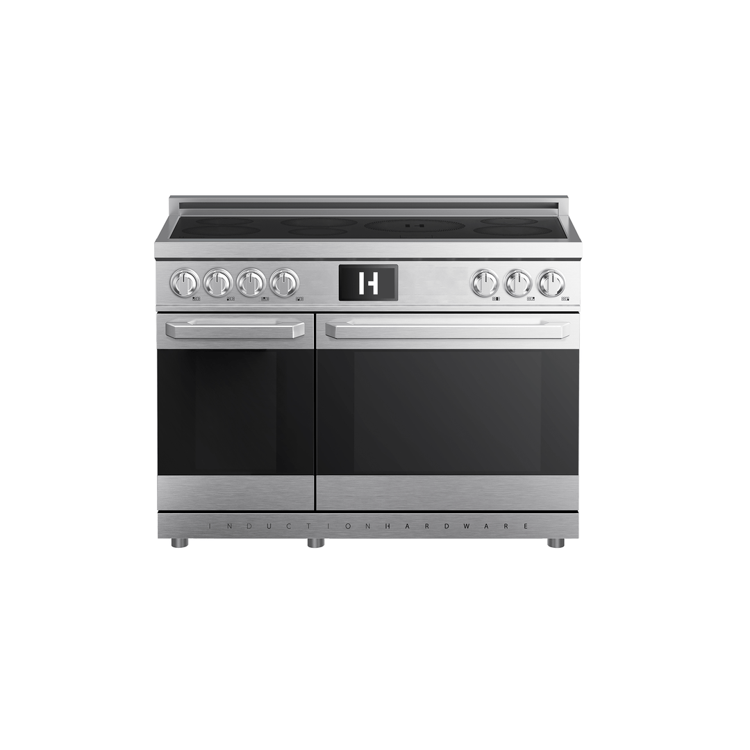 48″ Professional Induction Range – Stainless Steel