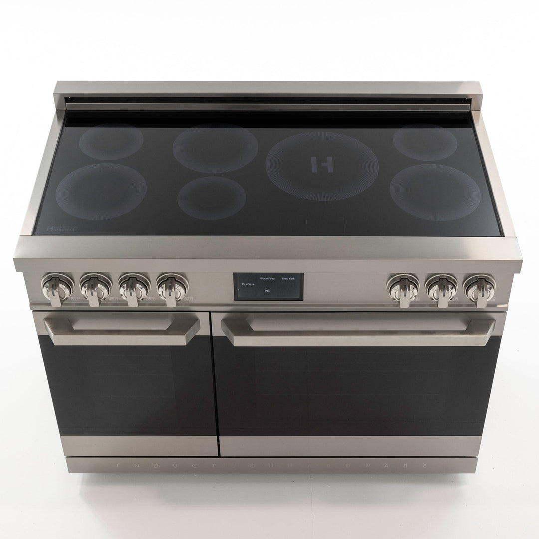 48″ Professional Induction Range – Stainless Steel