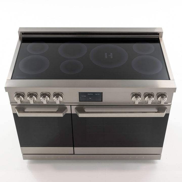 48″ Professional Induction Range – Stainless Steel