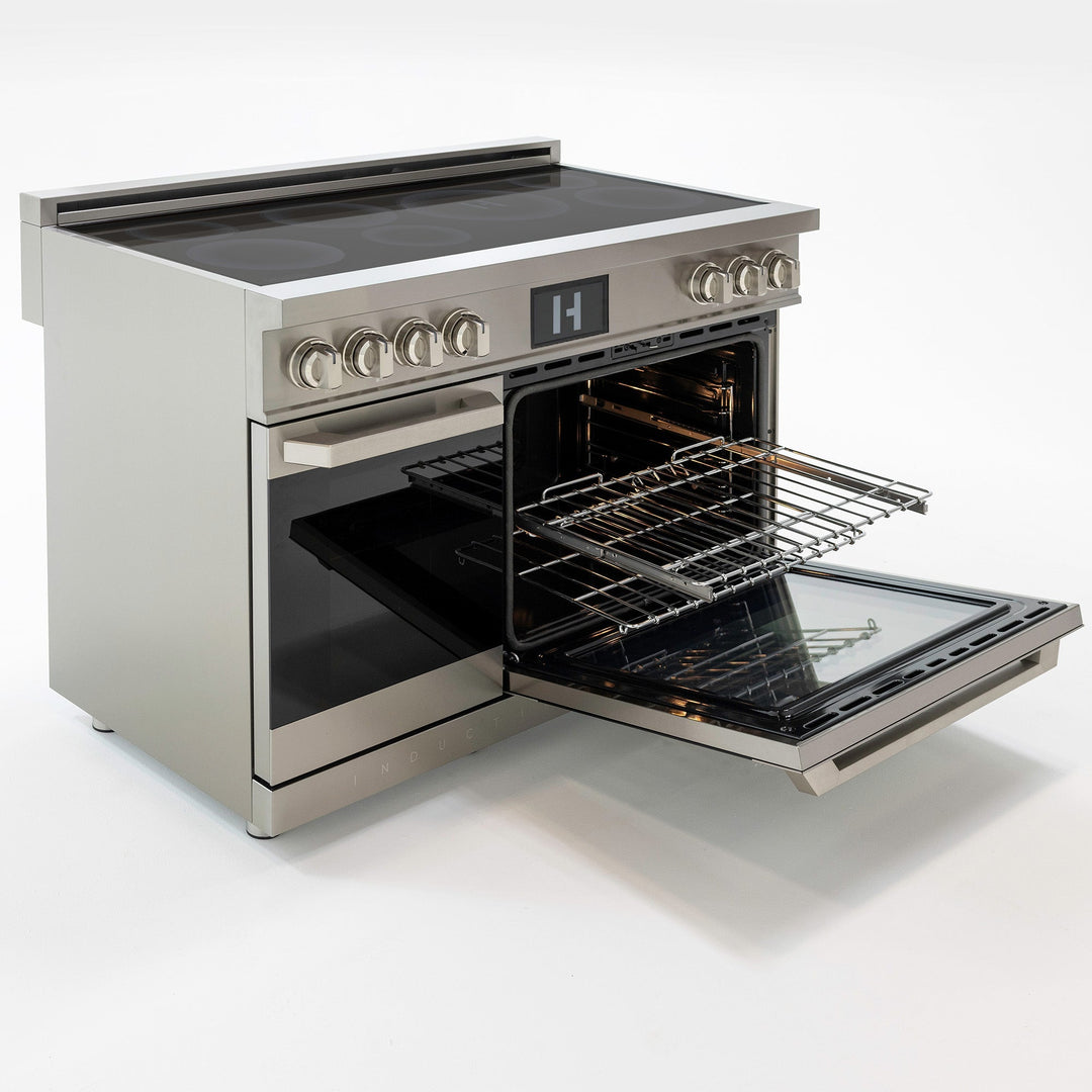 48″ Professional Induction Range – Stainless Steel