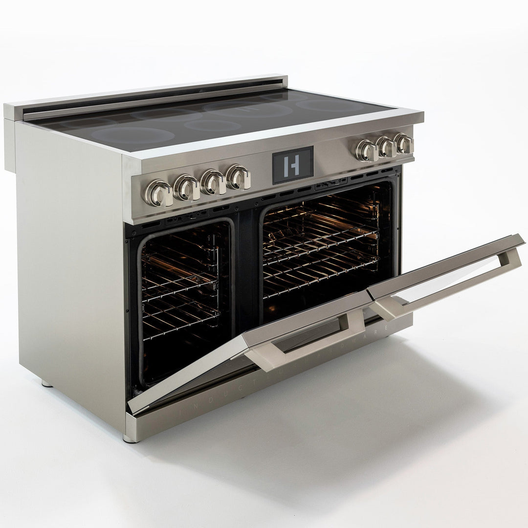48″ Professional Induction Range – Stainless Steel