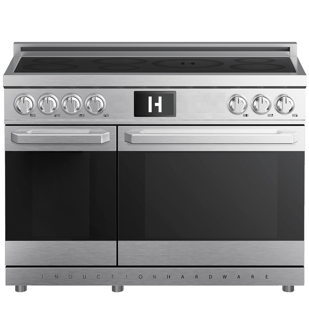48″ Professional Induction Range – Stainless Steel
