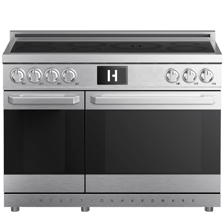 48″ Professional Induction Range – Stainless Steel