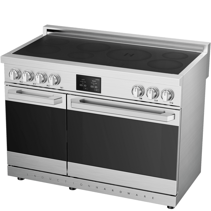 48″ Professional Induction Range – Stainless Steel