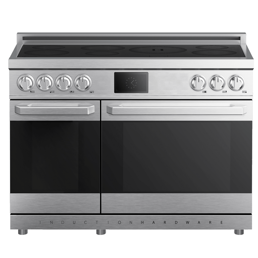 48″ Professional Induction Range – Stainless Steel