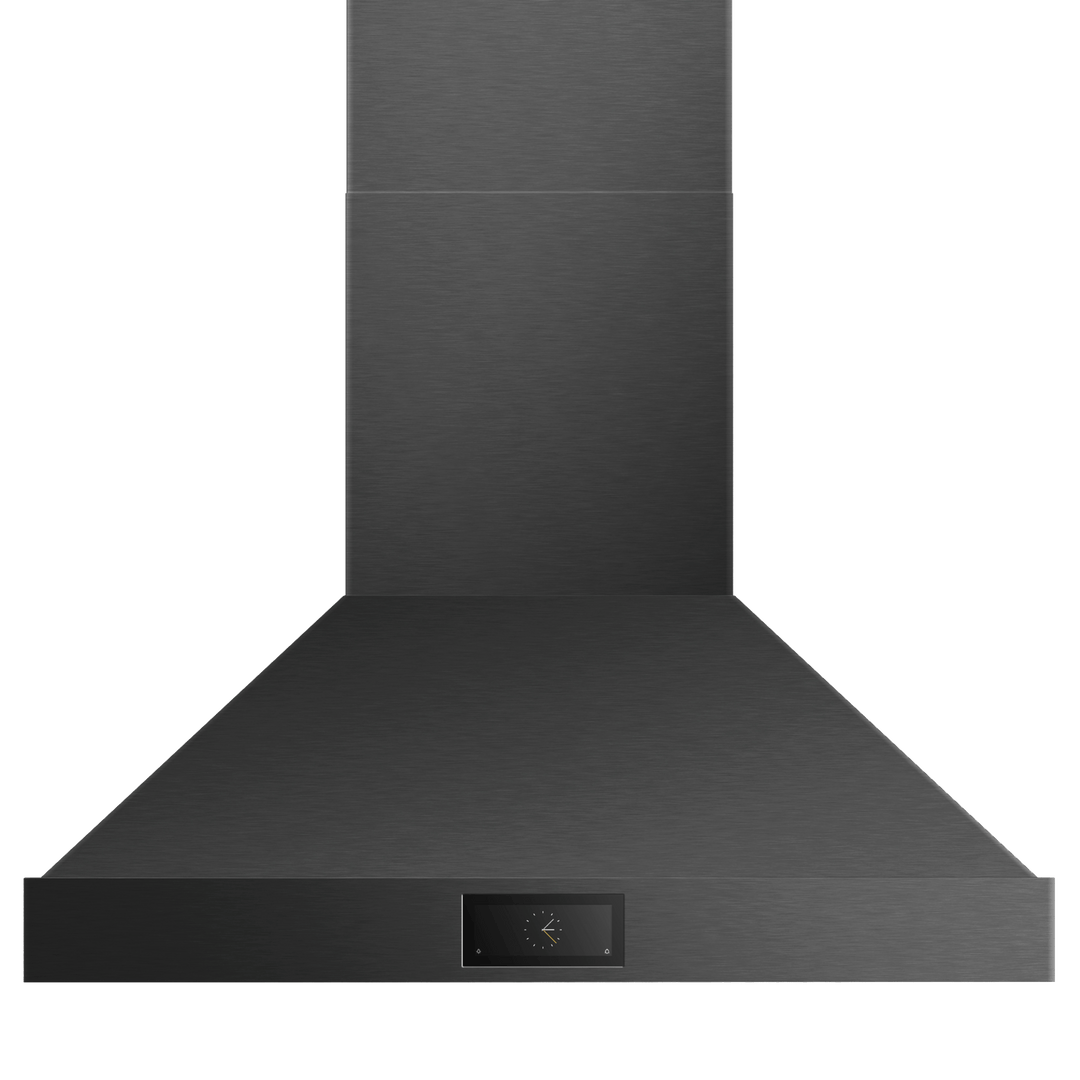 48″ Professional Range Hood – Black Stainless