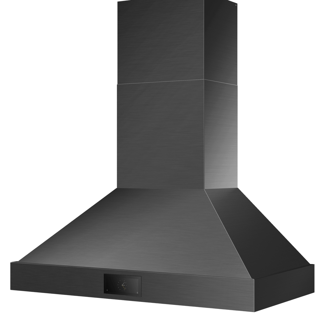 48″ Professional Range Hood – Black Stainless