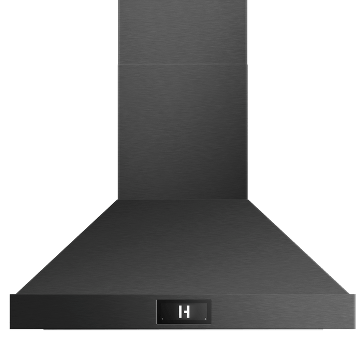 48″ Professional Range Hood – Black Stainless