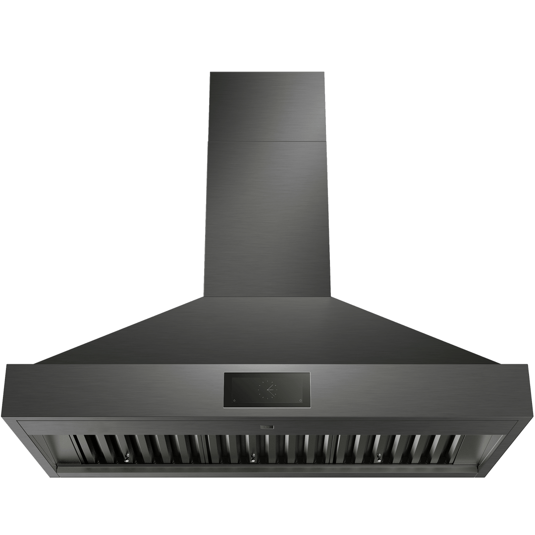48″ Professional Range Hood – Black Stainless