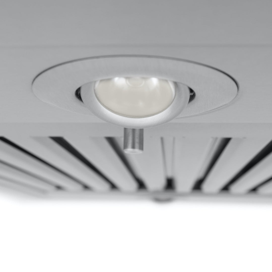 48" ZLINE CrownSoundâ„¢Ducted Vent Island Mount Range Hood in Stainless Steel with Built-in Bluetooth Speakers (GL2iCRN-BT-48)