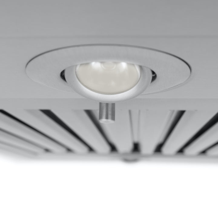 48" ZLINE CrownSoundâ„¢Ducted Vent Island Mount Range Hood in Stainless Steel with Built-in Bluetooth Speakers (GL2iCRN-BT-48)