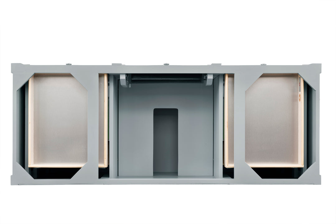 Brittany 60" Single Vanity Cabinet, Urban Gray