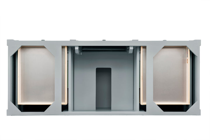 Brittany 60" Single Vanity Cabinet, Urban Gray