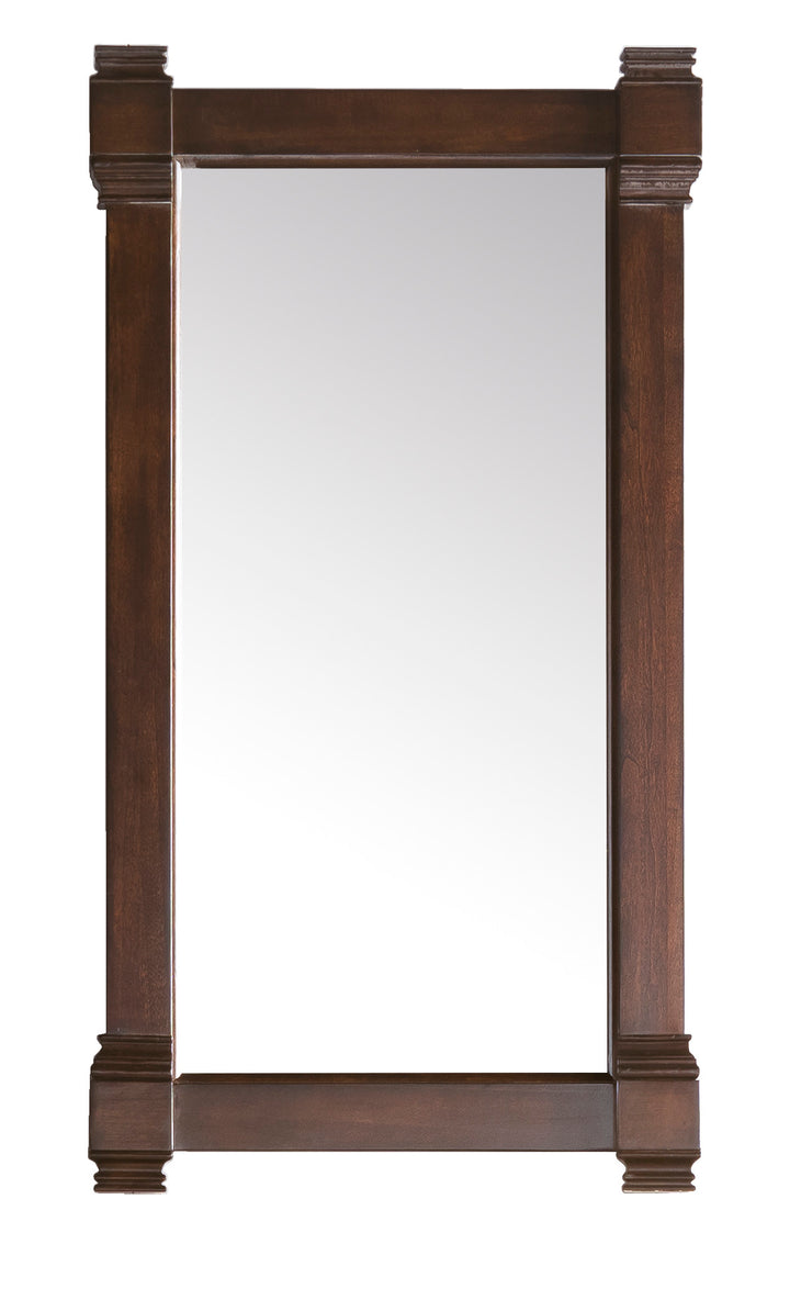 Brittany 22" Mirror, Burnished Mahogany