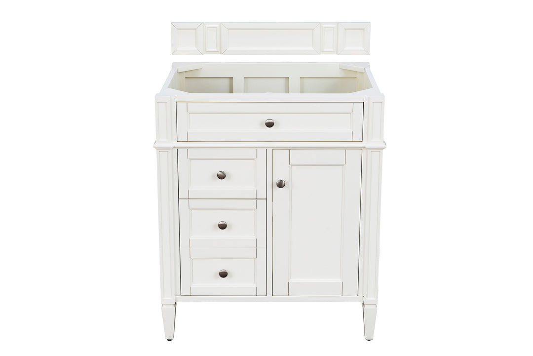 Brittany 30" Single Vanity in Bright White