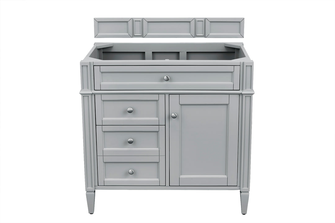 Brittany 36" Single Vanity Cabinet, Urban Gray