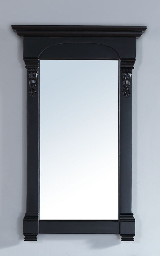Brookfield 26" Mirror, Antique Black