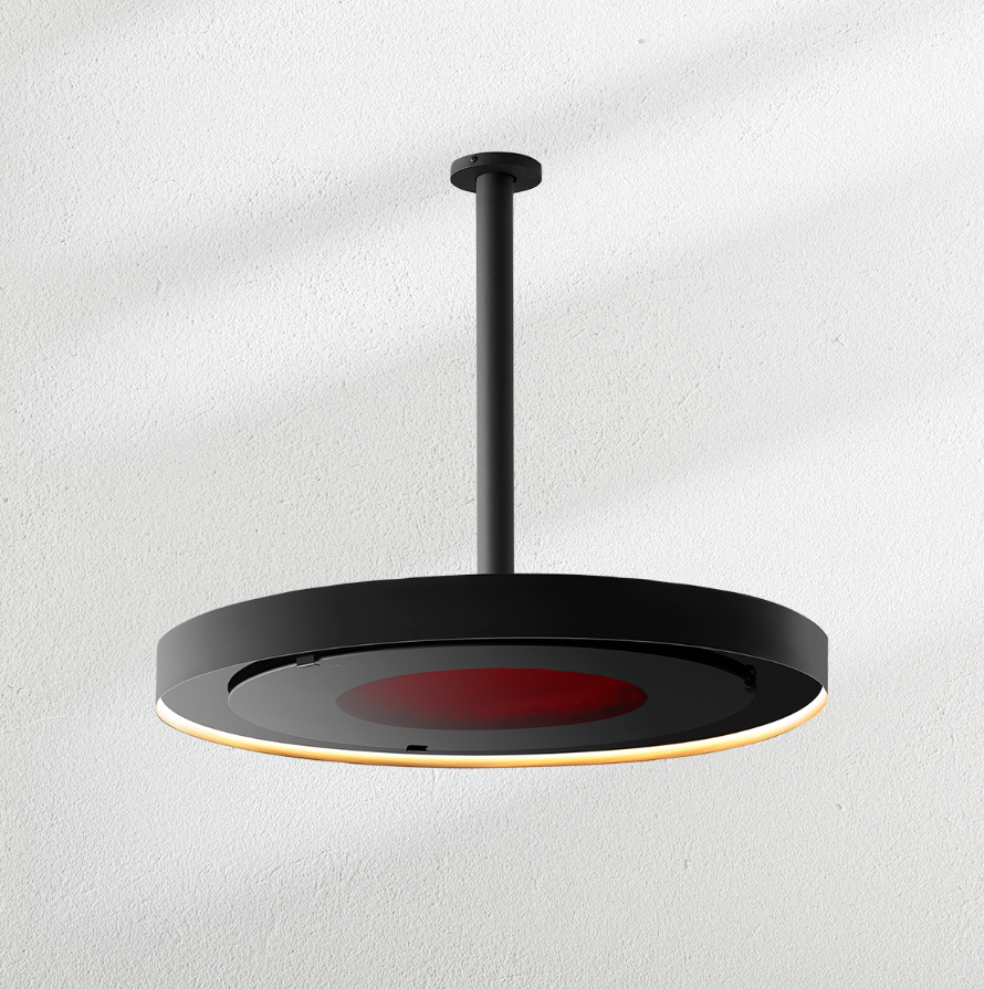 ECLIPSE ELECTRIC 600mm (24”) STRAIGHT CEILING POLE (BH3230002)