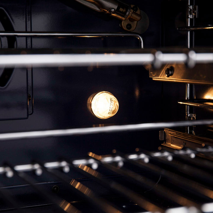 Forno Massimo 30-Inch Freestanding French Door Gas Range, 4 Burners, Convection Oven, Energy Efficient