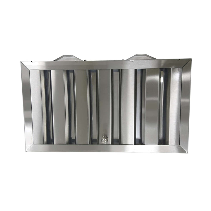 Forno Frassanito 36-Inch Recessed Range Hood, 450 CFM, Stainless Steel Baffle Filters, LED Lighting