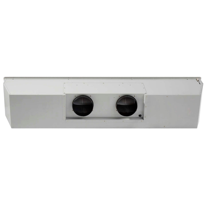 Forno Frassanito 60-Inch Recessed Range Hood, Stainless Steel Baffle Filters, LED Lighting