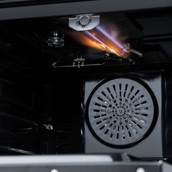 Forno Breno 24-Inch Freestanding Gas Range, Compact Design, Energy Efficient