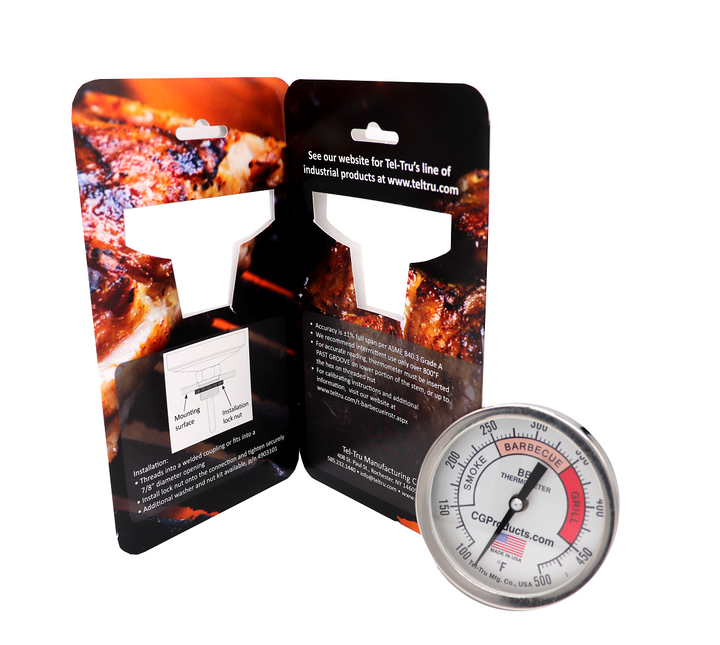 Thermometer, Screw-In, W/3" Dial SS (HI15CGP)