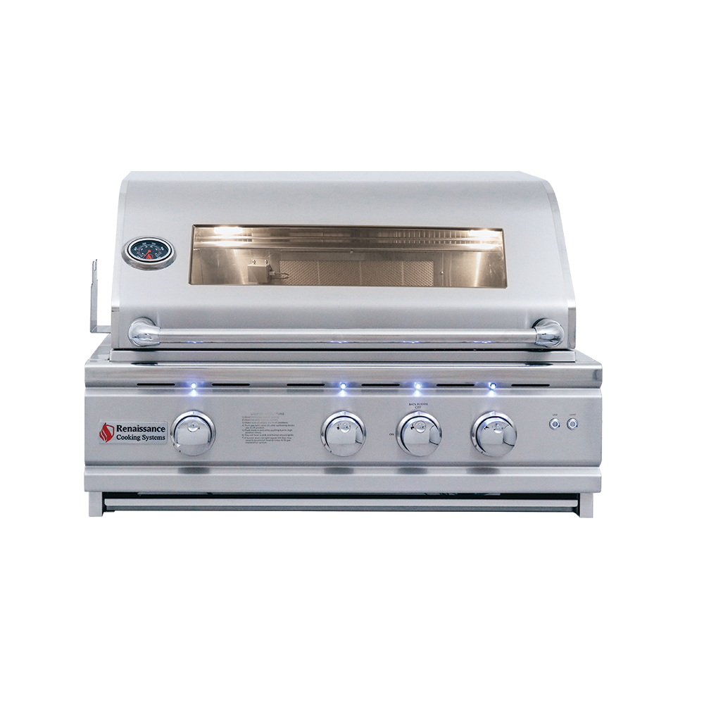 30" Cutlass Pro Grill W/ Window (RON30AW)