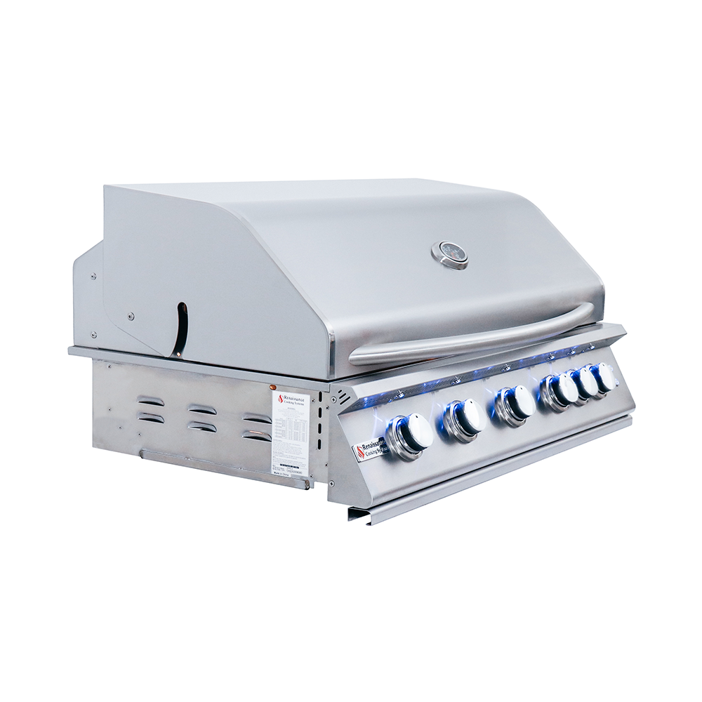 Premier 40" Grill W/Blue Led Lights (RJC40AL)